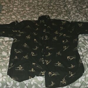 Polo by Ralph Lauren Black Casual Button Down Shirt